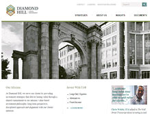 Tablet Screenshot of diamond-hill.com